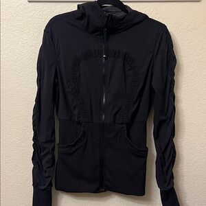 Lululemon Women's Black Hooded reversible Jacket